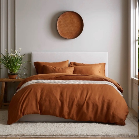 European Linen Duvet set - Picture 2 of 3